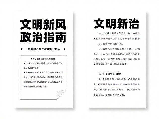 版式逻辑与信息层级的科学构建