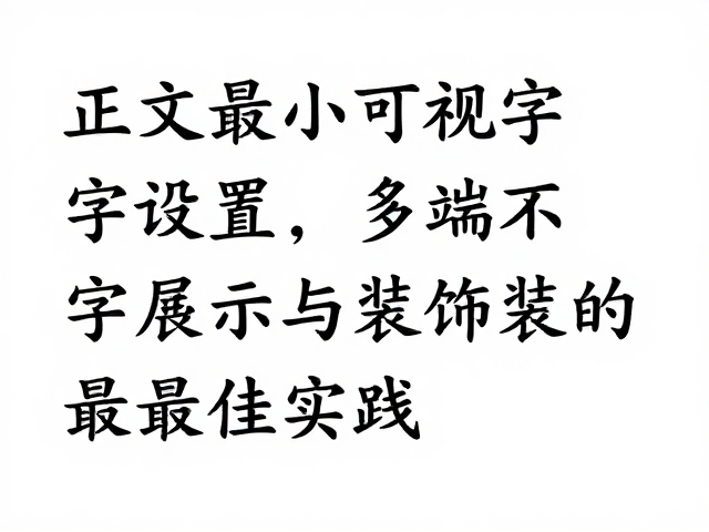 装饰性文本的从属与对比策略