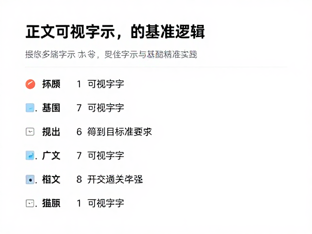 正文最小可视字号设置，兼顾多端显示与装饰点缀的最佳实践