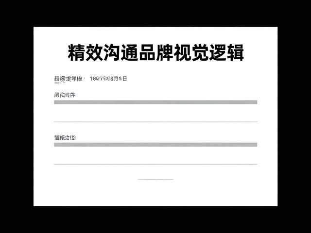 信息层级与品牌识别:高效沟通的视觉逻辑