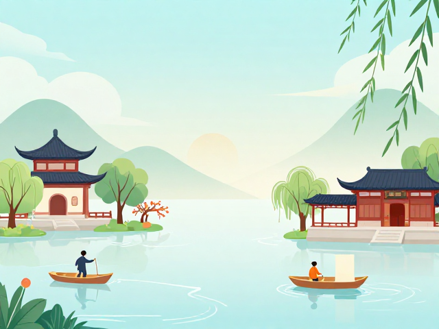 景区活动插画素材的应用场景