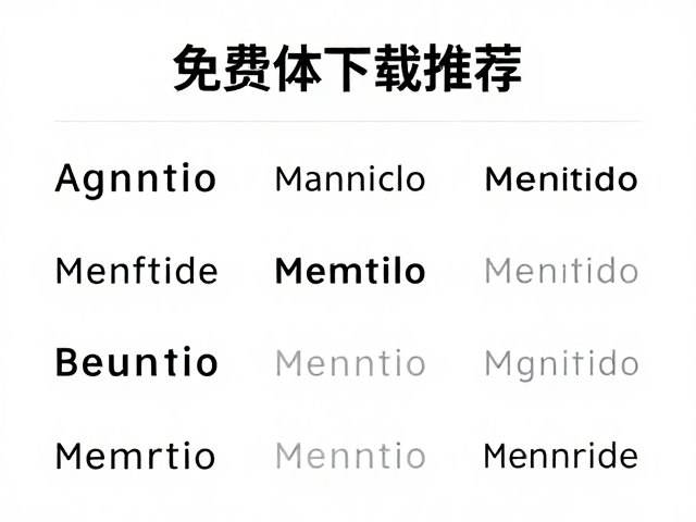 免费艺术字体下载推荐,Figma字体资源与使用指南