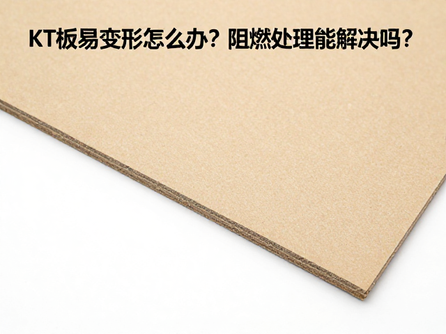 KT板易变形怎么办？阻燃处理能解决吗？