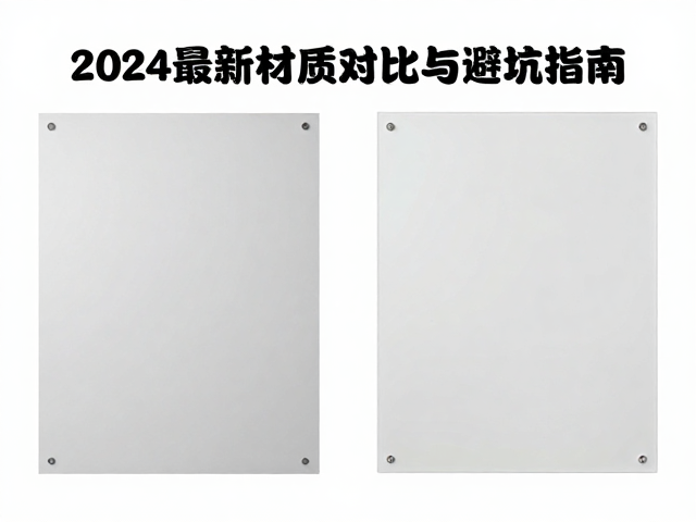 雪弗板与亚克力板室内展板怎么选？2024最新材质对比与避坑指南