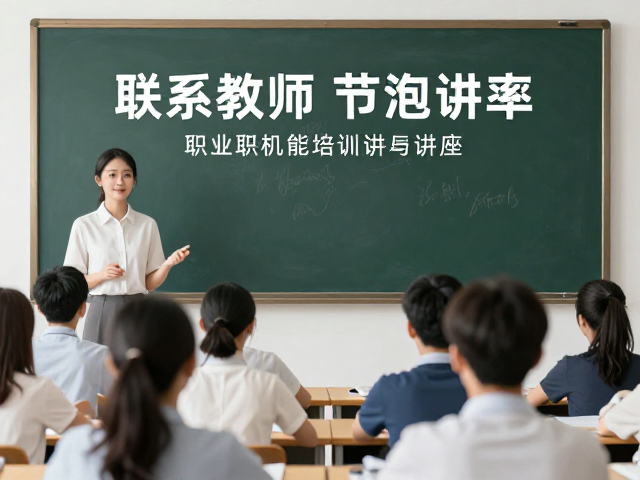 教师节海报设计,融合职业技能培训的高端讲座风灵感