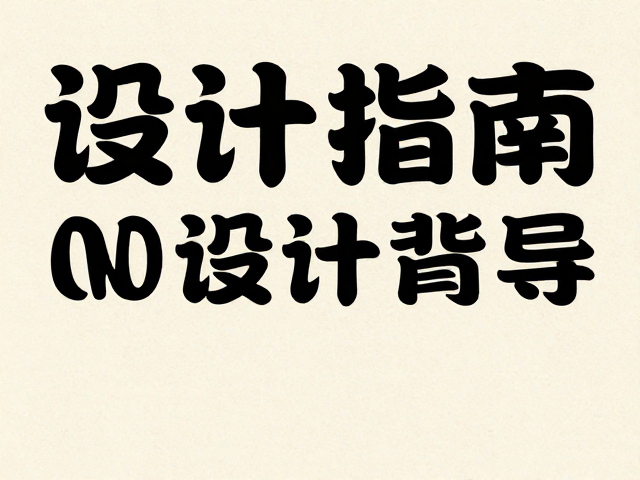 排版布局与信息层级的视觉引导