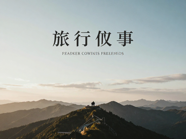 旅行记录海报的情感传达