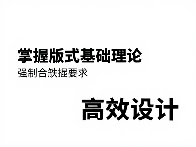 桌面版图文排版工具,掌握版式基础理论,高效设计