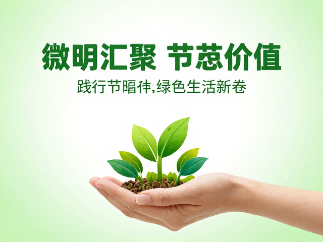 细微行动汇聚生态价值,双手构筑可持续未来