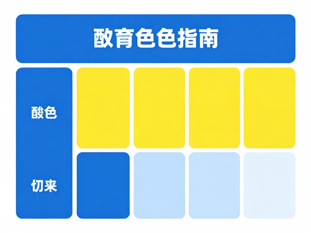 调色板生成与色彩一致性管理