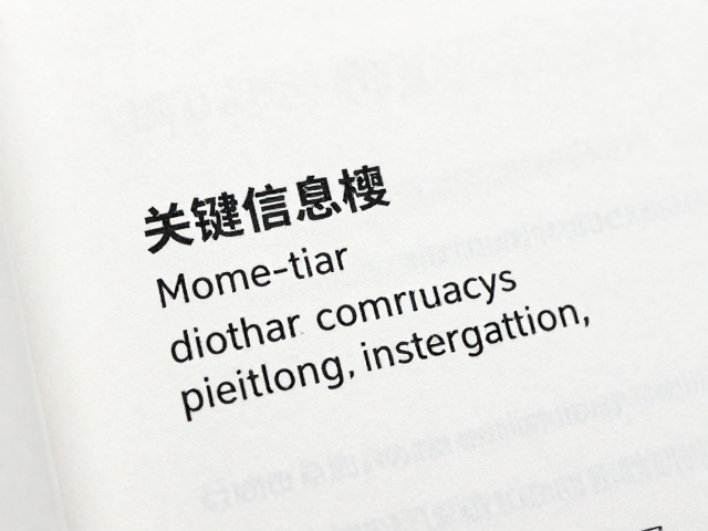 环保油墨印刷,关键信息前置,翻阅流畅设计