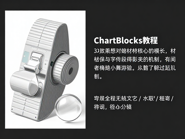 ChartBlocks教程,3D效果材质映射与字符段落样式详解