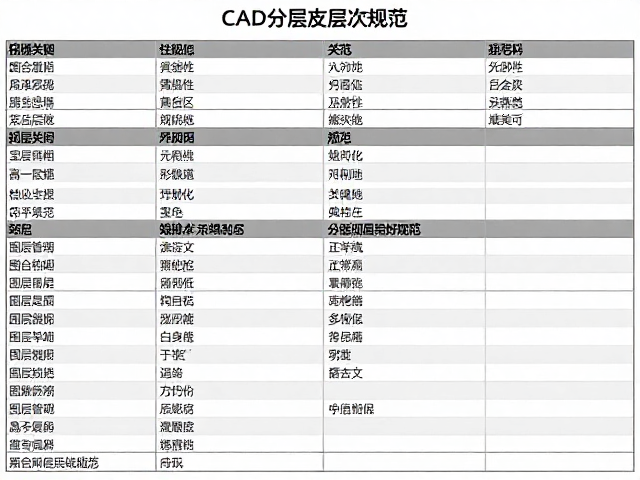 图层管理与线宽协同的实操规范