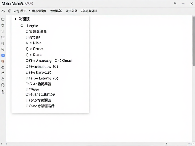 Alpha专色通道设置教程,处理复杂案例与抗锯齿优化技巧