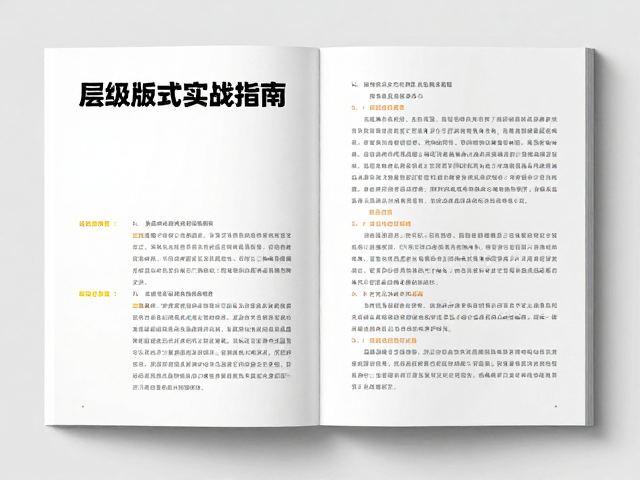 基于信息密度的文字层级拆解策略