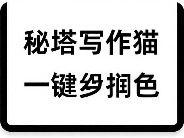 秘塔写作猫,一键纠错润色,排版字体适配,打造高质感文案