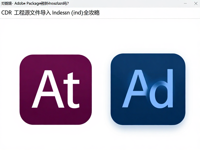 Adobe Package能转InDesign吗?CDR工程源文件导入InDesign(.ind)全攻略