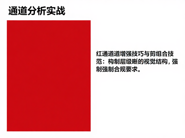 剪切蒙版图文组合规范:构建层级清晰的视觉结构