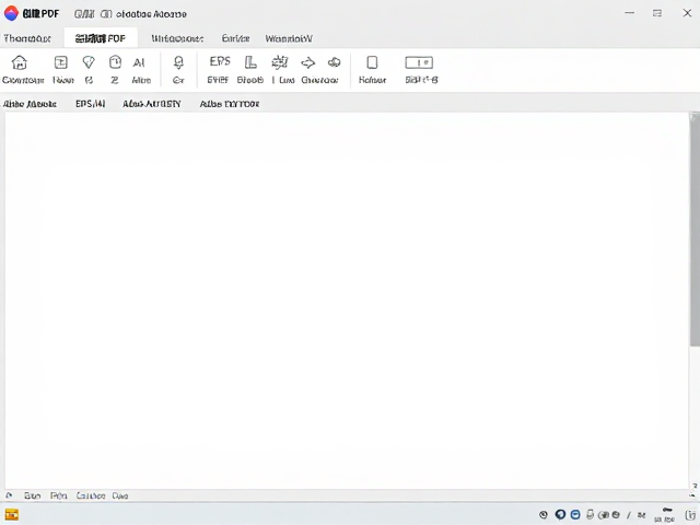 通过“创建PDF”功能间接导入矢量数据
