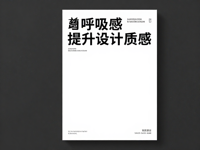 呼吸感:负空间在版面节奏中的叙事功能