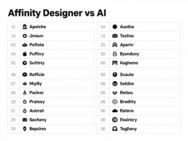 Affinity Designer vs AI,排版网格与字体规范深度对比指南