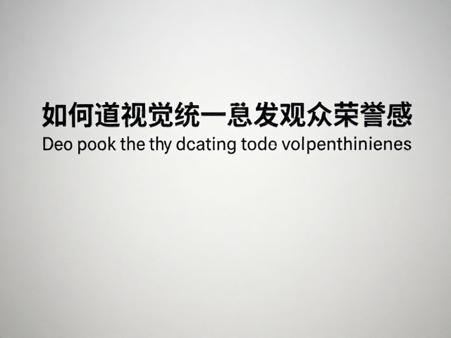 艺术展览策展人指南，如何通过视觉统一激发观众荣誉感