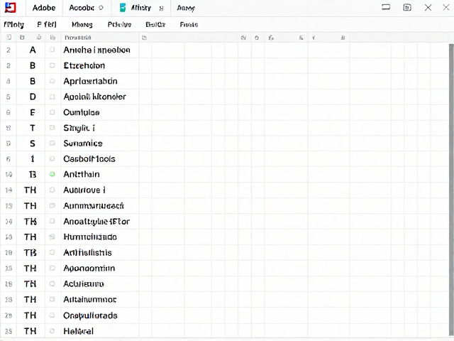 Adobe Acrobat与Affinity排版网格字体规范指南