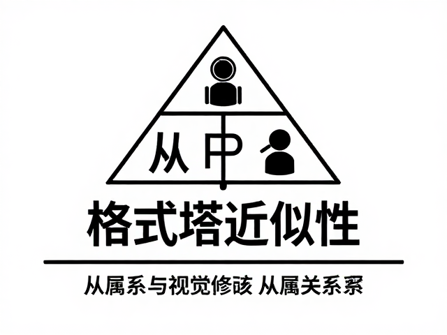 格式塔近似性应用，从属关系与视觉修辞构建叙事逻辑