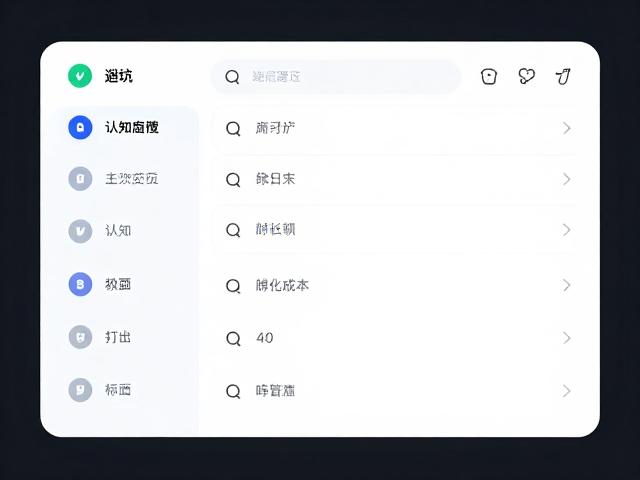 认知负荷:界面交互的隐形成本