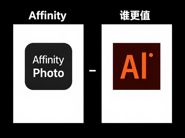 Affinity Photo与Adobe Illustrator对比，个人版订阅制谁更值？
