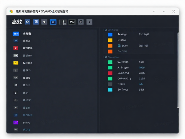 视觉筛选:利用评级与颜色标签快速识别