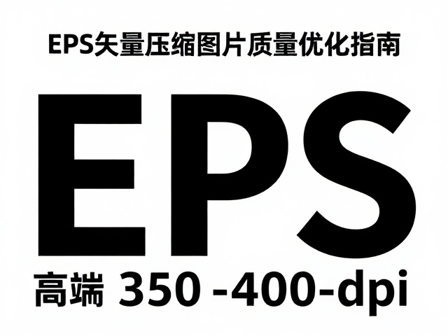 EPS矢量封装文件转350-400dpi,高端艺术画册压缩图片质量优化指南