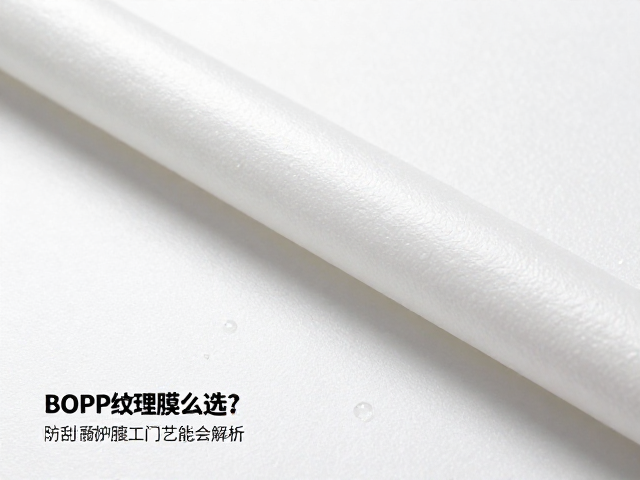 BOPP纹理膜怎么选?防刮耐磨加厚覆膜工艺解析与选购指南