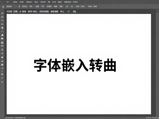 字体嵌入与转曲:跨平台视觉的稳定性