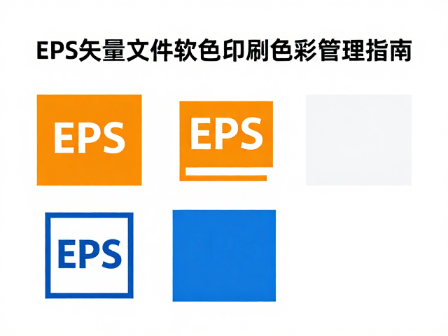 EPS矢量封装文件软打样与CMYK四色印刷色彩管理指南