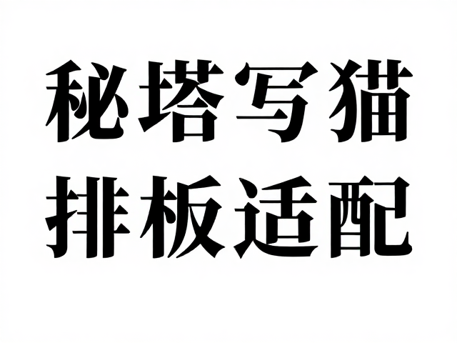 排版适配与视觉呈现优化