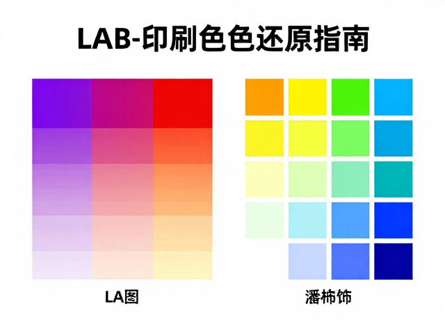 LAB专业校色与潘通专色,高保真印刷色彩还原指南