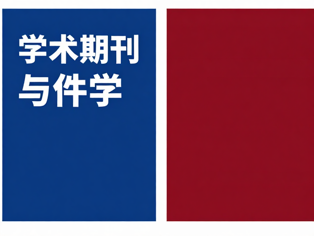 学术期刊美术编辑,招生宣传中的学术蓝与深红设计指南