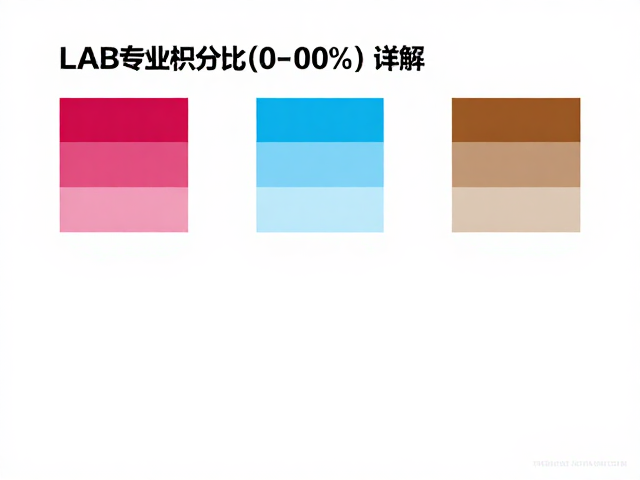 CMYK百分比(0-100%)详解,LAB专业校色模式与品牌VI色彩规范指南