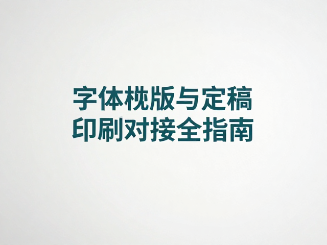 印刷工艺对接:材质、后处理与成本平衡
