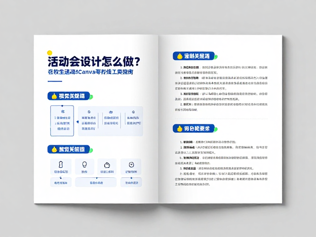 活动会刊设计怎么做？在校生速成Canva等在线工具指南