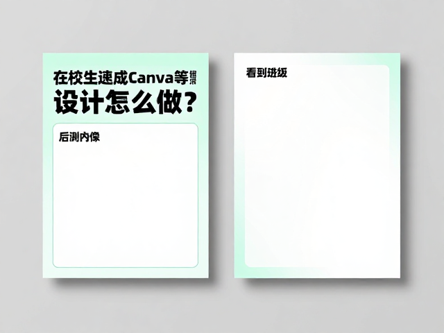 利用Canva等工具进行高效排版与素材处理
