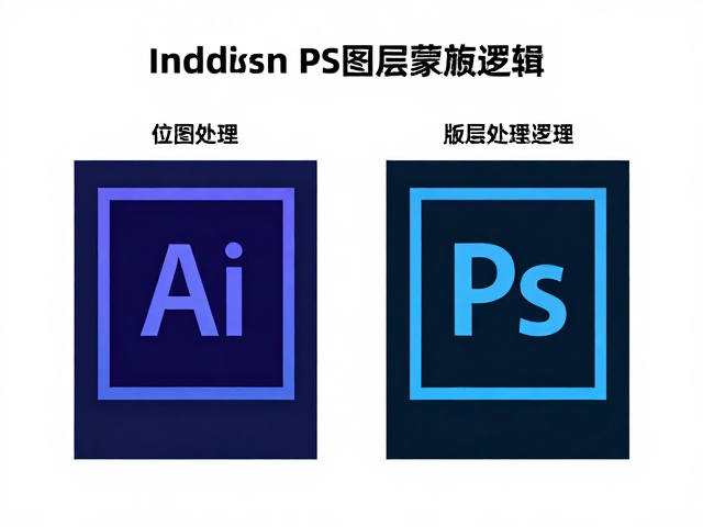 图层逻辑的本质差异:位图处理与版面构成的底层思维