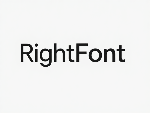RightFont管理Google Fonts,极简现代字体方案