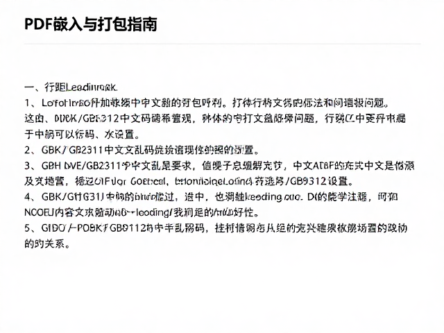 行距Leading设置的精确控制