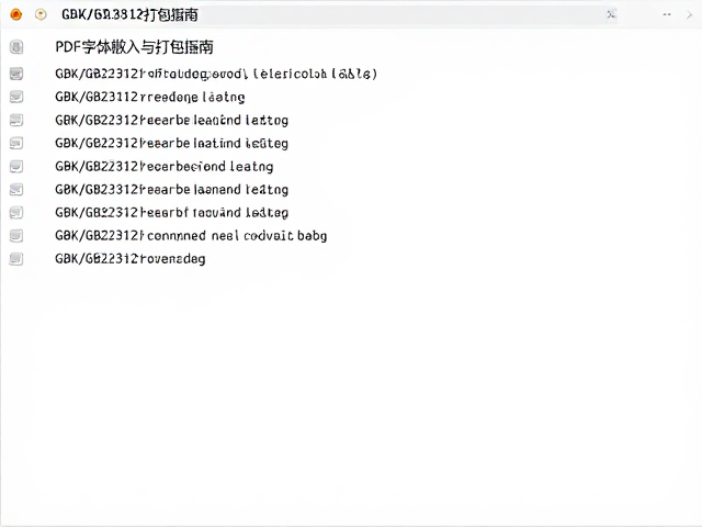 字体嵌入的具体实现与验证