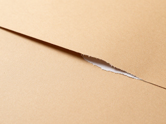 原色牛皮纸爆边现象的核心成因分析