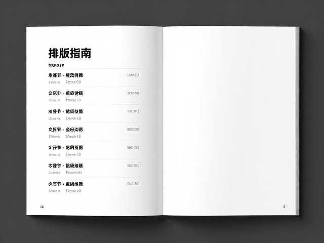 产品目录排版指南，文字层级与内页跨页设计提升SEO收录