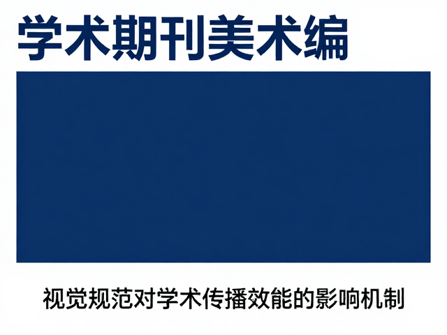 学术期刊美术编辑,优化视觉设计,助力教学传播与师资展示