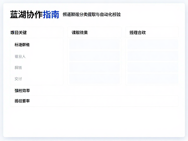 标注效率：精准提取与自动化校验